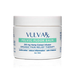 VulvaRx® Pelvic Floor Balm + HEMP Relief® 2oz