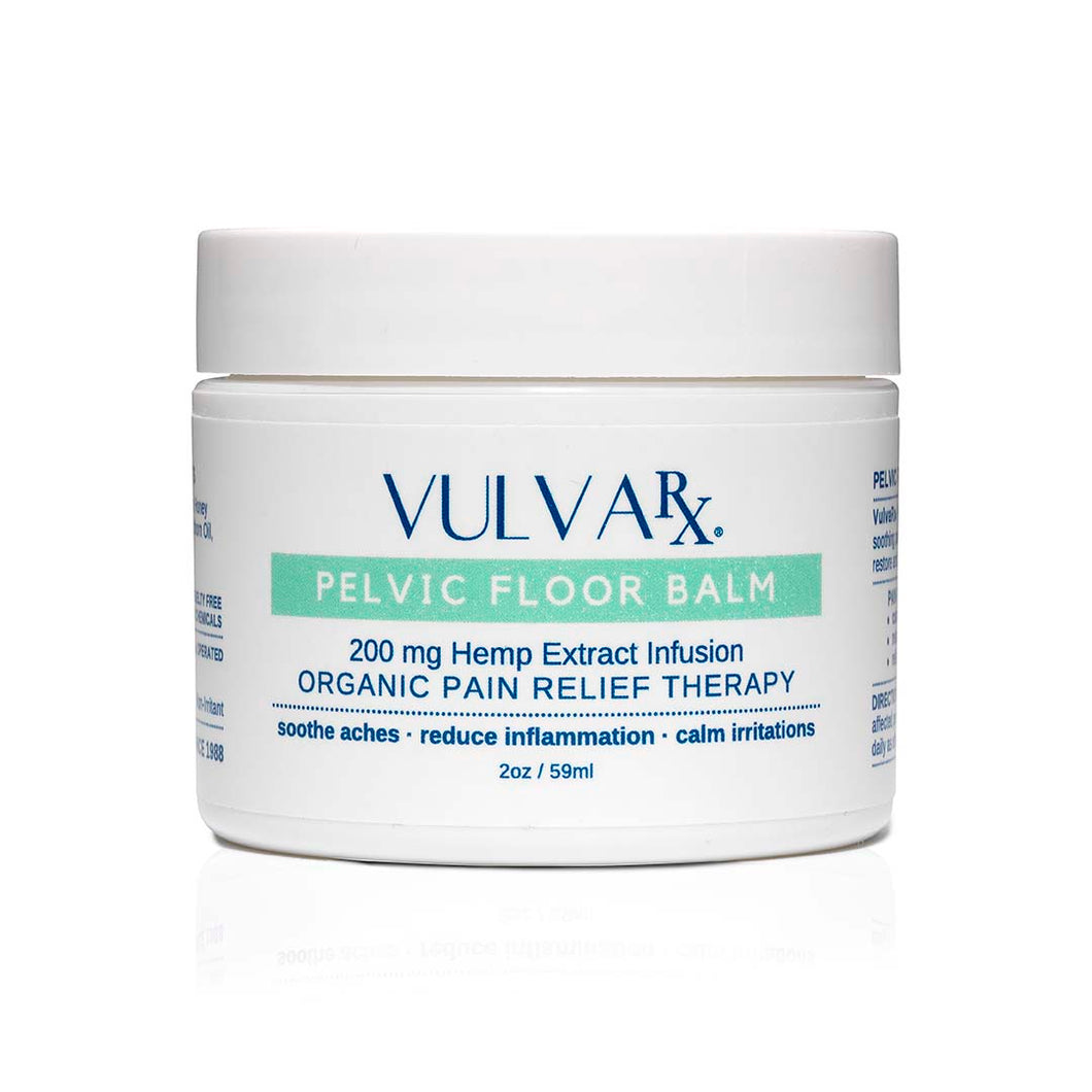 VulvaRx® Pelvic Floor Balm + HEMP Relief® 2oz